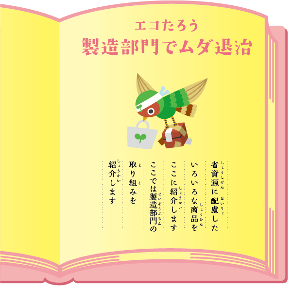エコたろう製造部門でムダ退治
